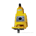 Pompa gear hidrolik ganda/pompa oli gear untuk XCMG